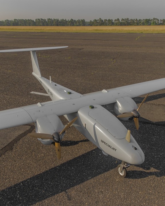 FT5 Polish Unmanned Aerial Vehicle (UAV) (B)
